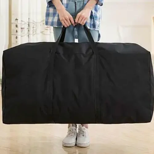 Dung Tích Lớn Gấp Túi Đựng Đồ Du Lịch Quần Áo Bảo Quản Túi Dây Kéo Oxford Cuối Tuần Túi Mỏng Di Động Di Chuyển Hành Lý Túi Cầm Tay