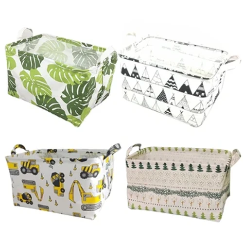 Desktop Storage Box Foldable Cosmetic Clothing Socks Iba't ibang Storage Baskets Mga Mag-aaral Dormitory Office Storage Desk Storage Box