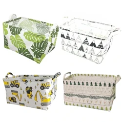 Desktop Storage Box Foldable Cosmetic Clothing Socks Sundry Storage Baskets Students Dormitory Office Storage Desk Storage Boxes