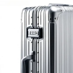 Aluminium Magnesium legering stor størrelse bagage mode universal hjul password kuffert rejse boarding pull stang kuffert