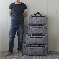 Mga Men Travel Bags Hand Luggage Malaking Kapasidad Oxford Waterproof Malaking Travel Bag Business Duffle Travel Bag Para sa Lalaki