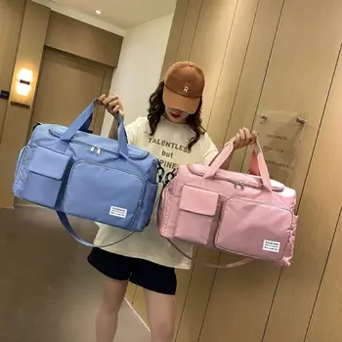 Tas Kebugaran Olahraga kanggo Wanita Kapasitas Gedhe Kering Basah Separation Leisure Travel Ringan Bagasi Ransel