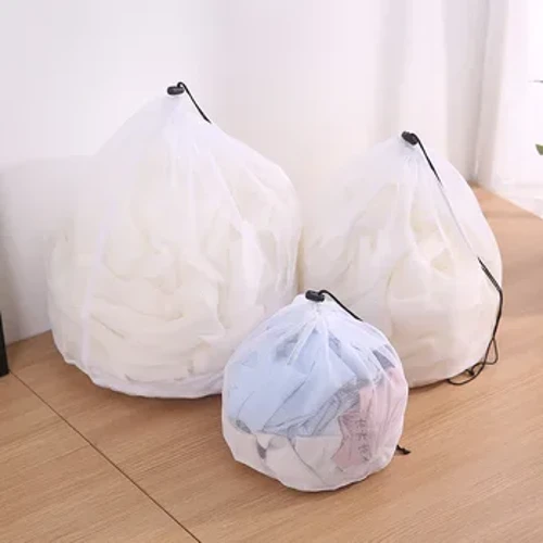 1 Pc 3 Maint Golchi Bag Golchi Golchi Trefnydd Rhwyll Net Sanau Bra Budr Dillad Isaf Esgid Storag Peiriant Golchi Clawr Dillad