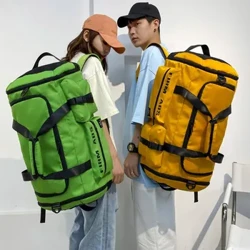 Borsa da viaggio Borsa da viaggio Borsa a tracolla da donna Borsa da palestra sportiva in nylon impermeabile di marca di grande capacità Borsa a tracolla da donna