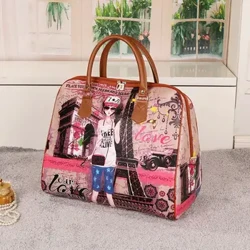 2023 Ffasiwn Newydd Gwrth-ddŵr Merched Bag Teithio Gallu Mawr Bag Cludadwy Teithio Bagiau Tote
