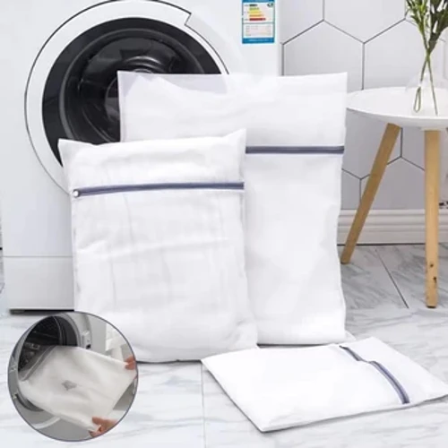 1-30PCS Fine Mesh Zip Labahan Bag na Labahan sa Machine Anti-Distortion Wash Bag Travel Organizer Mesh Bag