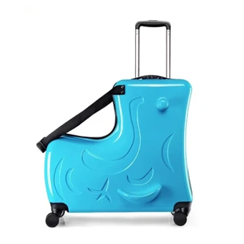 I-Cute Pony Cartoon Children Rolling Luggage Spinner Suitcase Wheels Students Multifunction Trolley Kids Isikhwama Sokuhamba