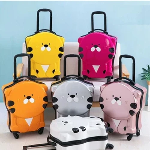 Valistă pentru bagaje cu rulou pentru copii Valisă pentru bagaje cu rulou pentru băieți 17 inch Carry on hand Troley Spinner valiza pentru fete