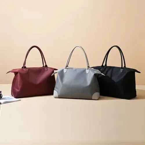 Grouss Kapazitéit Fraen Rees Duffel Bag Short Trip Fitness Training Bag Carry-on Gepäck Hotel Ënnerkunft