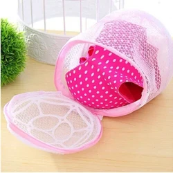 Net Mesh Kleeder Socken Wäschen Organisator Zip Poschen Strumpfspäicher Bras Protector Damen Lingerie BH Ënnerwäsch Wäsch Wäschbeutel