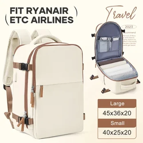 Túi Cabin 40x20x25 Ba lô Ryanair, Easyjet 40x20x25 Hành lý xách tay trên máy bay, Túi đựng laptop Hành lý xách tay Ba lô du lịch