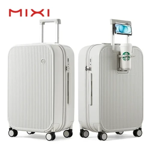 I-Mixi 2024 I-Design Design Suitcase Entsha Phatha Umthwalo Ophethe Ifoni Yendebe I-Hard Shell Rolling Luggage PC Spinner Wheels Trolley Case