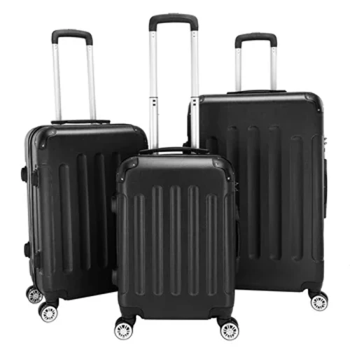 3PCS Patent Ontwerp Aluminium Frame Koffer Handbagage sets Mooie Boarding Cabine 20 24 28 Inch