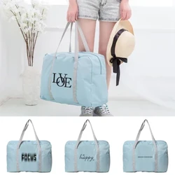 2023 Phụ Nữ Túi Du Lịch Lớn Túi Xách Unisex Có Thể Gập Lại Quần Áo Ban Tổ Chức May Mang Theo Hành Lý Túi Tote Phụ Kiện Du Lịch