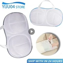 Sacs à linge zippés réutilisables, 1 pièce, Machine à laver, soins des vêtements, sac de lavage, filet en maille, soutien-gorge chaussettes, Lingerie, sous-vêtements, sacs à linge