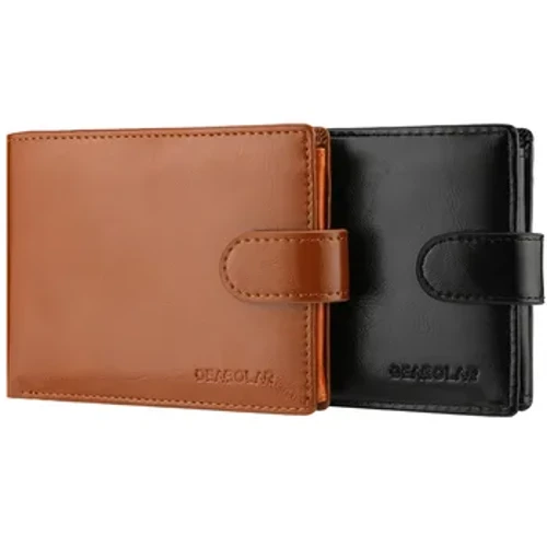 ʻAke Kiʻekiʻe Kane ʻIli Hape Kāleka Nui Kāleka Kāleka ID Paʻa Kāleka ʻAiʻē Coin Vintage Wallet