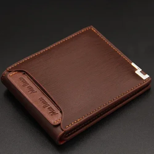 Bagong Men's Wallet na Maikling Multi-function na Fashion Casual Draw Card Wallet Mga May-hawak ng Card para sa Mga Lalaki Cardholder Bag na may Libreng Pagpapadala