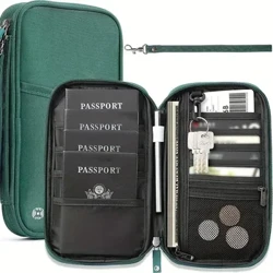 Reispaspoort portemonnee Familiepaspoorthouder Reisdocumentorganisator Reisaccessoires Documententas Kaarthouder Reisportemonnee