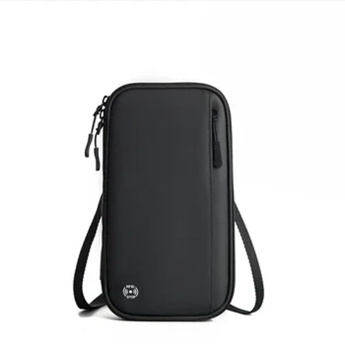 I-Travel Wallet Family Passport Umnikazi Wemibhalo Yokuhamba Umhleli Ikesi Lephasiphothi Engangeni Manzi Eliqinile eline-RFID Blocker Yabesilisa Abesifazane