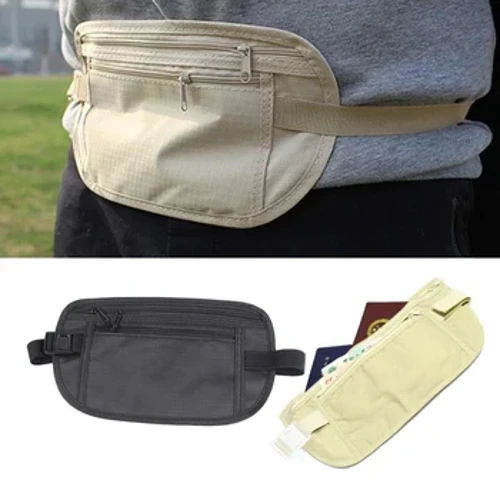 Onsichtbar Taille Bag Rees Pass Geld Gürtel Pack Pouch Hidden Security Portemonnaie Kadosiddien Organisator Bag Këscht Sport Telefon Holder