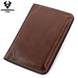 Da Thật Chính Hãng Da Hộ Chiếu Bao Ví Du Lịch Essentials Thẻ Tín Dụng RFID Đựng Nam Nữ Du Lịch Quốc Tế Accessorie