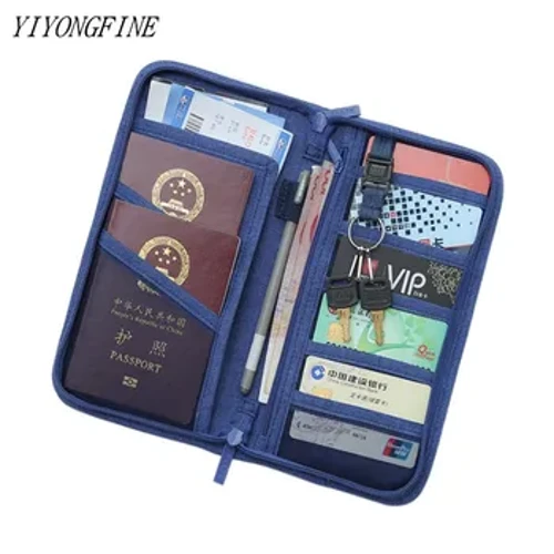 2023 I-Multifunction Travel Document Storage Bag Umhleli Wesikhwama Sesikhwama Sokuhamba Nge-ID Yephasiphothi Umnikazi Wekhadi Lekhadi Lesikweletu Isikhwama Sesikhwama Sokuhamba Isikhwama Sokuhamba