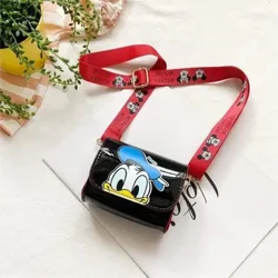 Anak Laki-laki lan Bocah-bocah wadon Trendi Mini Square Tas Dompet Koin Dompet Tas Bahu Anyar Dompet Koin Modis Kantong Dompet Pemegang Bagasi
