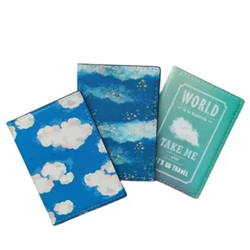 Blodau Ffrwythau Pasbort Teithio Merched Clawr Waled Unisex Busnes Multifunction Cerdyn Credyd Trefnydd Trefnydd Achos