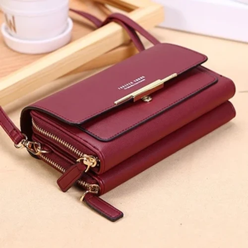 Kadın Cüzdan Kore Çanta Çoklu Kart Büyük Kapasiteli Rahat Omuz Çantası Cep Telefonu Paket Moda Yeni Stil