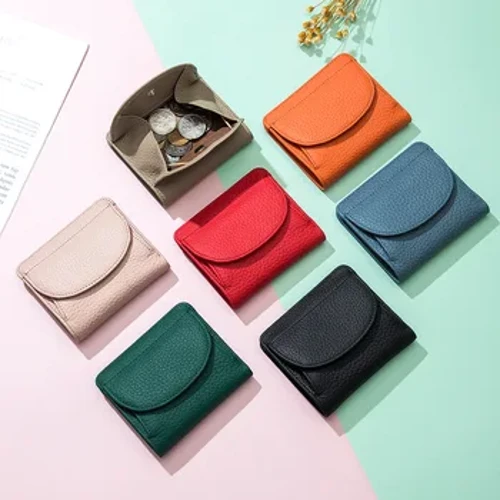 Da Thật Chính Hãng Da RFID ID Tín Dụng Ngân Hàng Kinh Doanh Để Thẻ Da Bò Tiền, Túi Ly Hợp Sang Trọng Mỏng Bỏ Túi Ví Dành Cho Nữ