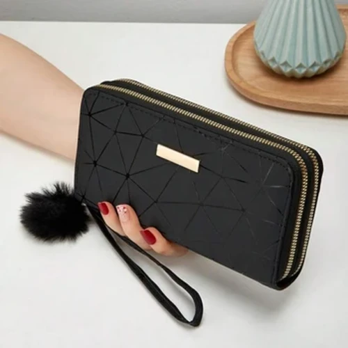 Modische Geldbörsen mit Reißverschluss, lange Geldbörsen für Damen, Handtaschen, Münzgeldbörse, Kartenhalter, Geldbörse aus PU-Leder