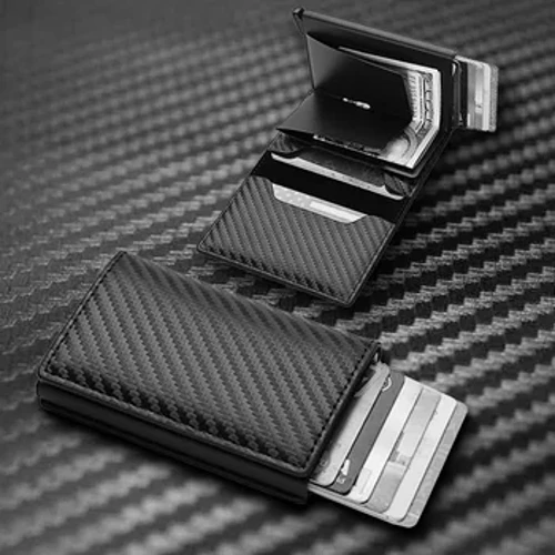 Anti Rfid-luottokorttikotelo Älykäs minimalistinen lompakko tasku miesten naisten ohut korttikotelo Pankki Secure Credit Card Case dropshipping