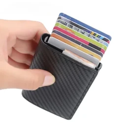 Kaponi Fiber Card Fa'amau Tama'ita'i Pusa Alumini U'amea Fa'apipi'i Otometi Pusa Kata Fa'afafine RFID Anti-gaoi Swipe Card Pusa