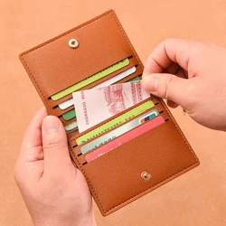 1 Túi Đựng Thẻ Mỏng Và Nhỏ Gọn Chứng Minh Thư Ngân Hàng Ốp Lưng Giấy Phép Lái ​​Xe Ví Đơn Giản Và Chống Khử Từ đựng Thẻ