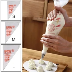 30/20/10pcs Wegwerf Pâtisserie Poschen Kuch Crème Dekoratioun Kichen Icing Virbereedung Poschen Coupe Kuch Piping Tools Baken Accessoiren