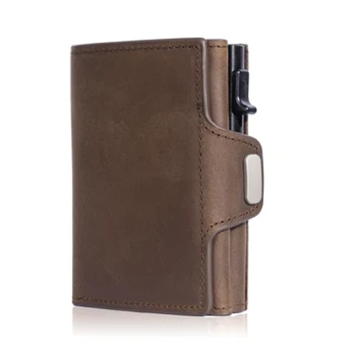 Pop-Up Credit Card Case ma le Puipuiga RFID Pepa Pa'u Moni ma le Vaega mo Faʻamatalaga ma Tupe Sene mo Alii ma Tamaitai