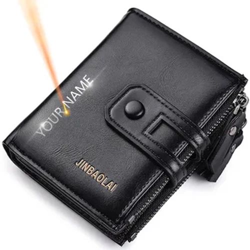 2024 Kāne Wallets Pōkole PU ʻili ʻelua Zipper Hasp Kāne ʻAke Kāleka Paʻa Kāleka ʻeke ʻeke ʻeke ʻeke ʻeke ʻeke kiʻekiʻe kiʻekiʻe