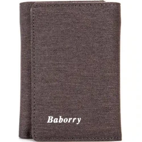 RFID Theft Protection Wallet Panlalaking Canvas wallet Coin purse Triple folding short wallet regalo para sa araw ng ama-123-10sanze