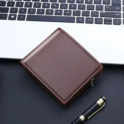 Cüzdan Kısa Erkek Kalınlaştırılmış Fermuarlı Kartlardan Fazlasıyla Erkek Cüzdanı Erkek Cüzdanı Cüzdan Erkek Modası