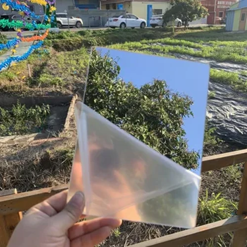 Gương nhỏ acrylic, gương trang trí nhà tự dính và không thể phá vỡ, gương an toàn giả kính