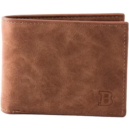 Dynion s Waled PU Lledr deublyg Zipper Waledi Poced ar gyfer Dynion gyda Cerdyn Credyd Slotiau Deiliad Pouch