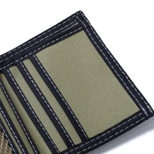 Мъжка сгъваема малка чанта Trifold Sport Money Cash Holder Подарък за рожден ден Къс клъч