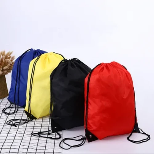 Mkoba wa Kuendesha Mkoba wa Gym wa Kuteka Nguo za Mifuko ya Viatu Mikoba Mifuko isiyozuia Maji Mshipa wa Kuchota Mshipi wa Nylon Rangi ya Mfuko wa Michezo unaobebeka.
