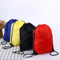Mála Bróga Drawstring Giomnáisiam Riding Backpack Giomnáisiam Mála Éadaí Mála Backpacks Uiscedhíonach Ticken Drawstring Crios Dath níolón Mála Spóirt Inaistrithe