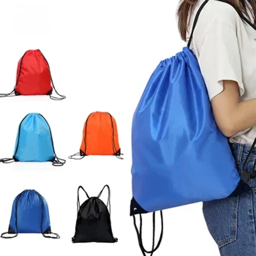 Bolsa de gimnasio deportiva impermeable, saco con cordón, mochila de viaje para exteriores, bolsas de compras, bolsas de natación, baloncesto y Yoga