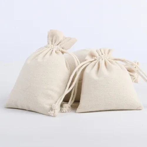 Natural Jute Linen Drawstring Pouch Packaging Bag Mataas na Kalidad ng Pakyawan Presyo Natural Resuable Jute Linen Drawstring Pouch
