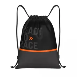 Rennbereiter Motocross-Fahrrad-Kordelzugrucksack für Damen und Herren, Sportbeutel, tragbarer Ausdauer-Renntrainingsbeutel