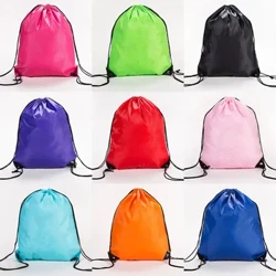 Nei Männer Fraen Polyester Waasserdicht Casual Bag Thicken Drawstring Gürtel Reiden Rucksak Portable Drawstring Schong Kleeder Poschen