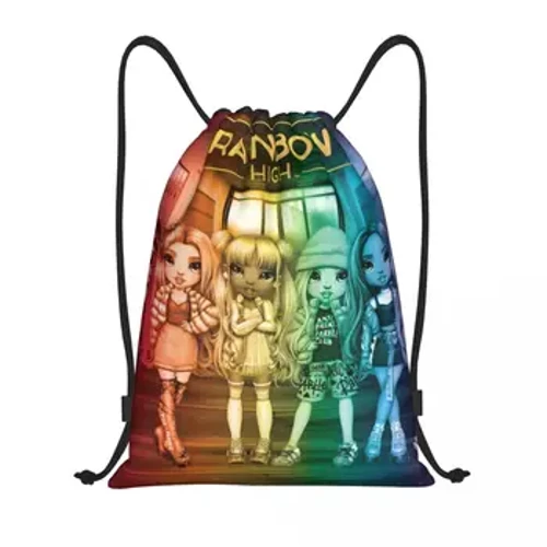 Rainbow High Drawstring Ato Fa'afafa Ta'aloga Ta'aloga Ato'oga mo Tama'ita'i Fa'ata'ita'i Ata Ata Fa'atau ato ato