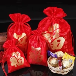 Túi vải đỏ Trung Quốc
